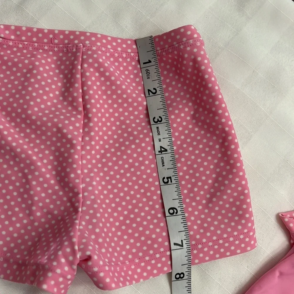 Circo pink with polkadots swim set